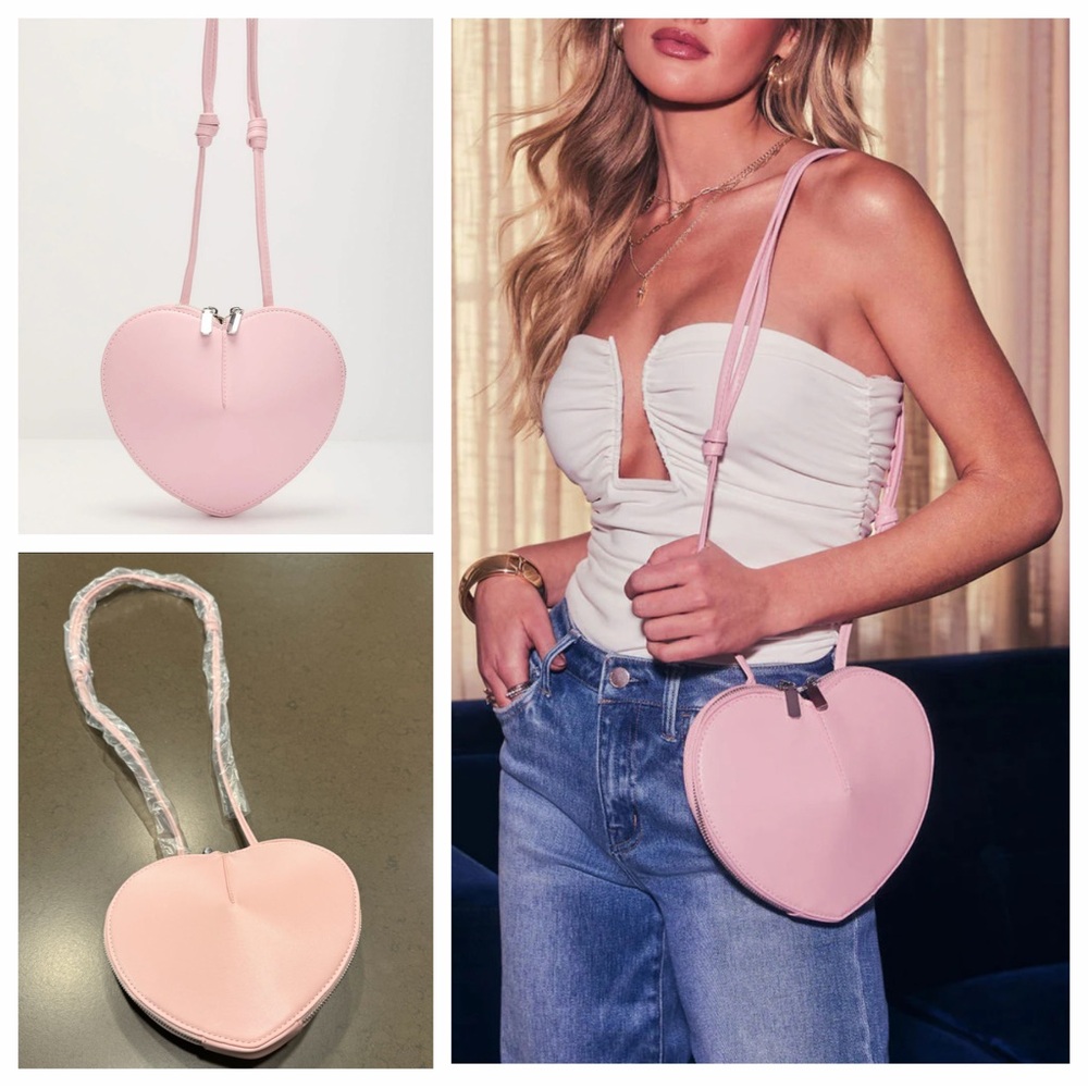 NEW ViCI Heartstrings Heart Shaped Shoulder Bag